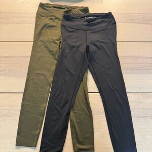 Outdoor Voices set of 2 TechSweat Flex leggings - size small